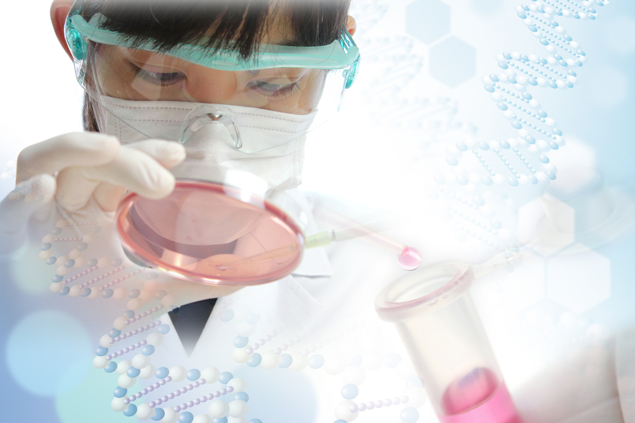 医療・研究イメージ　ゲノム